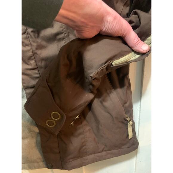 Ride jacket coat Cell series Snowboard brown and tan Men's sz S. SO many extras! - Picture 5 of 13